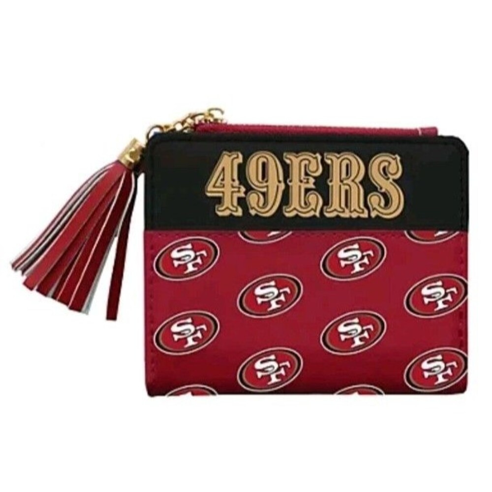 NFL San Francisco 49ers Printed Logo Organizer Wallet Small